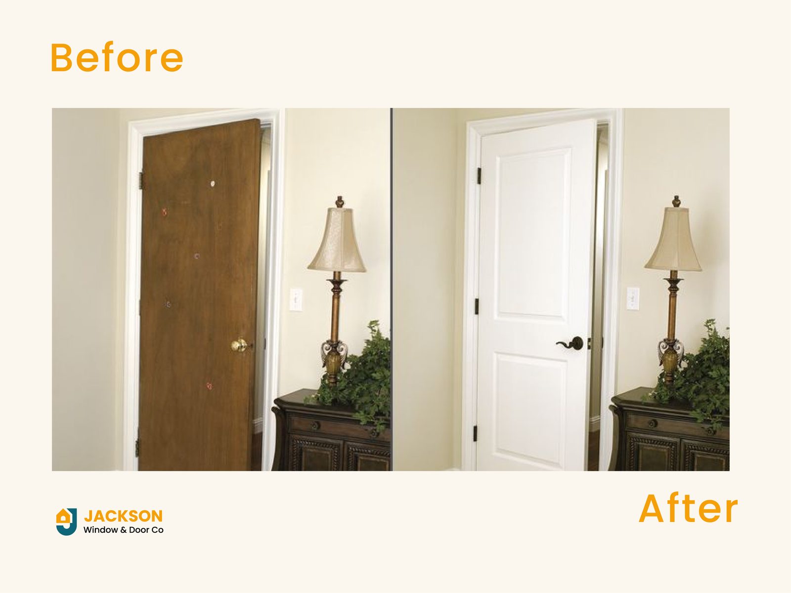 Door installation completed Jackson Tennessee